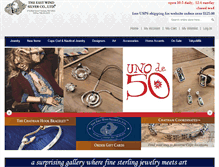 Tablet Screenshot of eastwindsilver.com
